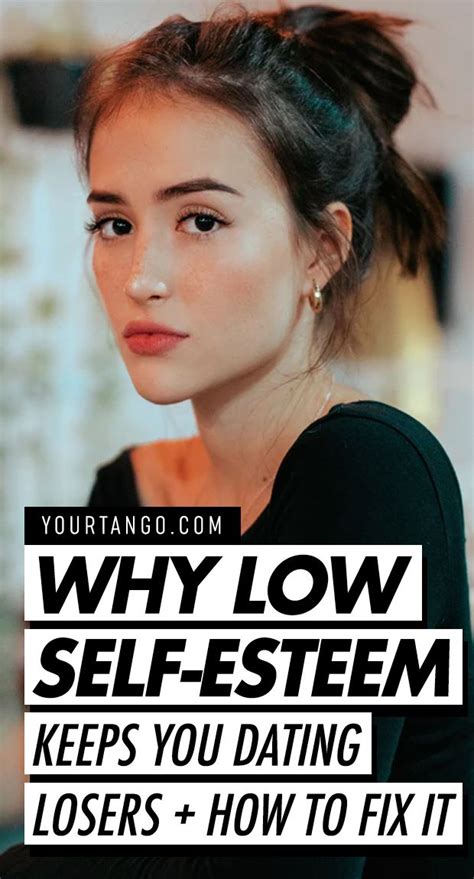 self esteem and dating